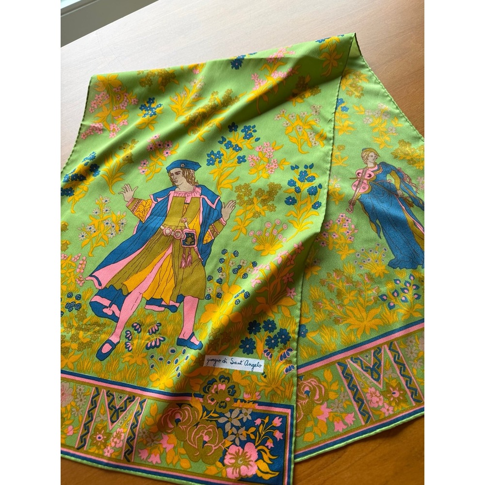 Georgia di Sant' Angelo Silk Scarf.